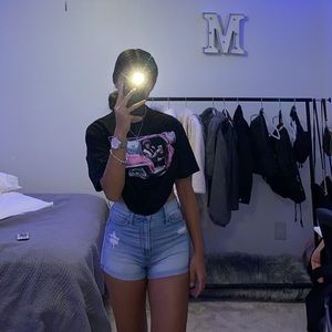 Hollister high waisted shorts